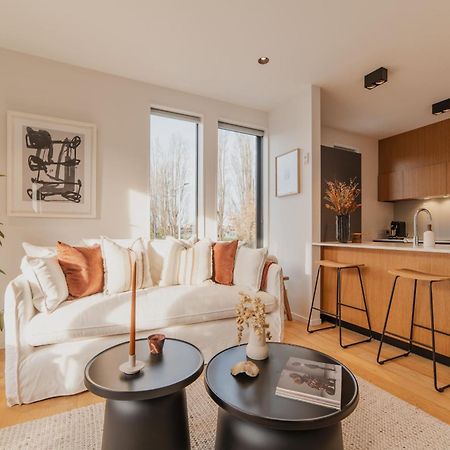 Chic And Contemporary Living At Cambridge Terrace Villa Крайстчърч Екстериор снимка